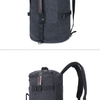 Large Capacity Backpack Men Travel Duffle Bag Male Luggage Canvas Bucket Shoulder Bag Outdoor Backpack