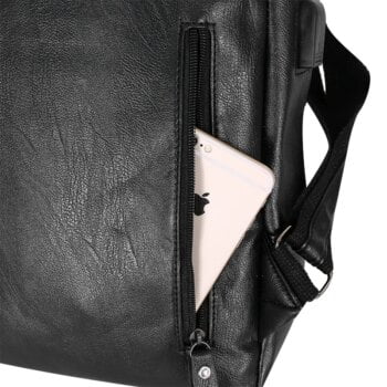 USB Charging Men PU Leather Backpack Large Laptop Backpacks Male Mochilas Retro Schoolbag For Teenagers 7 USB Charging Men PU Leather Backpack Large Laptop Backpacks Male Mochilas Retro Schoolbag For Teenagers