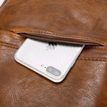 PU Leather Large Laptop Backpack Male Mochilas Casual School Bag For Teenagers High Quality 12 PU Leather Large Laptop Backpack Male Mochilas Casual School Bag For Teenagers High Quality