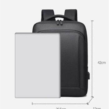 Anti Theft Oxford Backpack High Quality Men 14 inch Laptop Backpacks For School Travel Business USB Charging