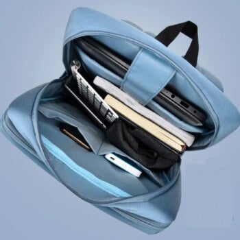 Uni School Backpack Waterproof Nylon Backpacks 14inch Laptop Backbags for Books School Bussinese Computer Multifunction