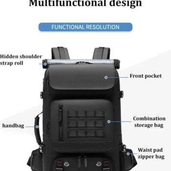 Men Travel Backpack 50L Hiking Trekking Waterproof 17 inch Laptop 5 Men Travel Backpack 50L Hiking Trekking Waterproof 17 inch Laptop