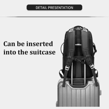 Men's Travel Professional SLR Camera Backpack Tripod Stand Detachable Anti-Theft Travel Backpack