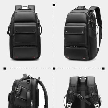 Men's Travel Professional SLR Camera Backpack Tripod Stand Detachable Anti-Theft Travel Backpack