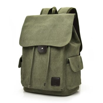 High Quality Canvas Men Backpack Large Shoulder