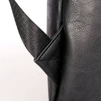 PU Leather Backpack Large Laptop Backpack Casual School Bag