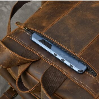 Vintage Crazy Horse Genuine Leather Backpack Men Backpack 17" Laptop Travel Rucksack Large Bag 15 Vintage Crazy Horse Genuine Leather Backpack Men Backpack 17" Laptop Travel Rucksack Large Bag