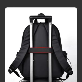 Simple Sports Waterproof Zipper Computer Backpack Large Capacity Fashion Travel Commuter Backpack