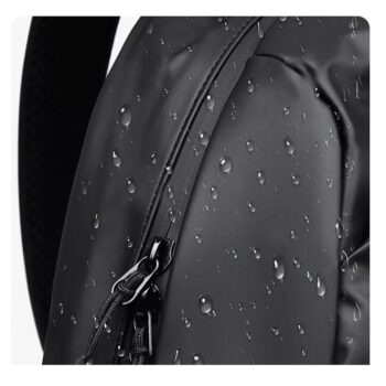 Simple Sports Waterproof Zipper Computer Backpack Large Capacity Fashion Travel Commuter Backpack