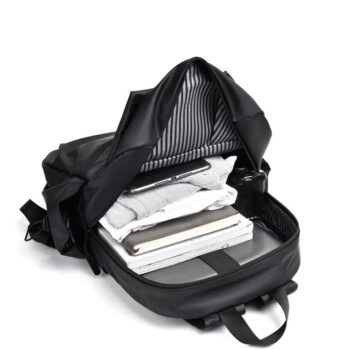 Simple Sports Waterproof Zipper Computer Backpack Large Capacity Fashion Travel Commuter Backpack