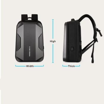 17.3" Laptop Backpack Plastic Work Backpack Waterproof ESports Backpack Hard Shell 3 17.3" Laptop Backpack Plastic Work Backpack Waterproof ESports Backpack Hard Shell