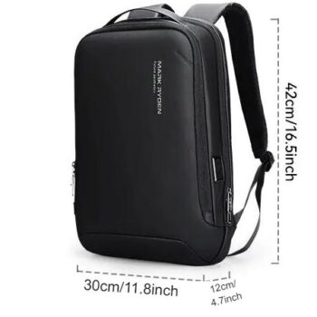 Slim Scratch Resistant Business Laptop Backpack Minimalist Backpack USB Charging Port 2 Slim Scratch Resistant Business Laptop Backpack Minimalist Backpack USB Charging Port