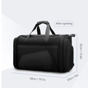 Foldable Duffle Bag Men With Shoes Pouch Large Capacity Gym Bags 1 Foldable Duffle Bag Men With Shoes Pouch Large Capacity Gym Bags