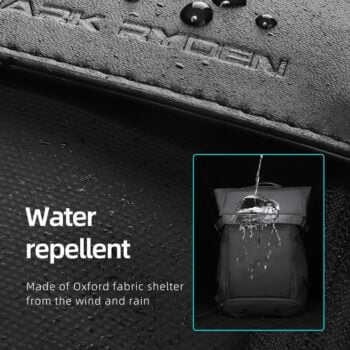 Large Capacity Expandable Laptop Bag Outdoor Travel Backpack USB Charging Port