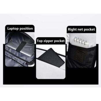 School Backpack 17.3 Inch Laptop Multifunction Waterproof Travel Bag Sports Outdoor 6 School Backpack 17.3 Inch Laptop Multifunction Waterproof Travel Bag Sports Outdoor