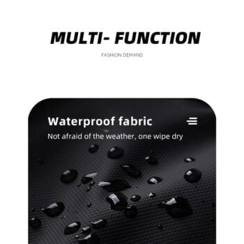 Capacity 15.6" Laptop Backpack Multifunction Roll Top Travel Bag Waterproof Business Backpack