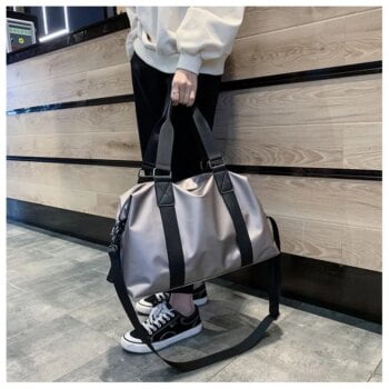 Women Fitness Bag Men Gym Handbag Sport Waterproof Outdoor Travel Bag