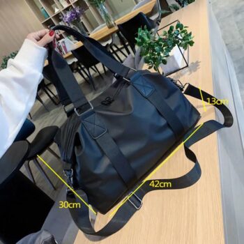 Women Fitness Bag Men Gym Handbag Sport Waterproof Outdoor Travel Bag