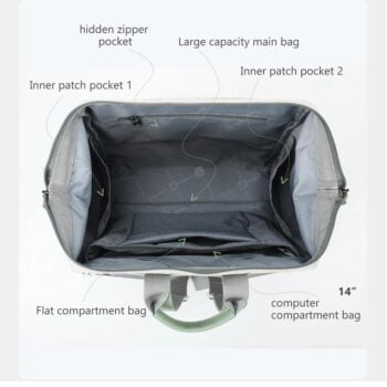Shockproof Laptop Bag For Women Has Large Capacity And Multi-Function 4 Shockproof Laptop Bag For Women Has Large Capacity And Multi-Function