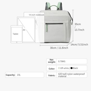 Shockproof Laptop Bag For Women Has Large Capacity And Multi-Function 2 Shockproof Laptop Bag For Women Has Large Capacity And Multi-Function