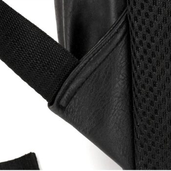 High Quality USB Charging Backpack PU Leather Backpack Large Laptop School Bag 8 High Quality USB Charging Backpack PU Leather Backpack Large Laptop School Bag