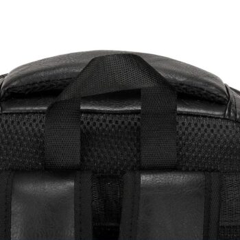 High Quality USB Charging Backpack PU Leather Backpack Large Laptop School Bag 7 High Quality USB Charging Backpack PU Leather Backpack Large Laptop School Bag