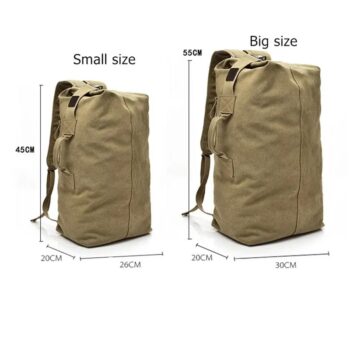 Travel Backpack Large Capacity Trekking Handbag High Quality Canvas Shoulder Bag 2 Travel Backpack Large Capacity Trekking Handbag High Quality Canvas Shoulder Bag