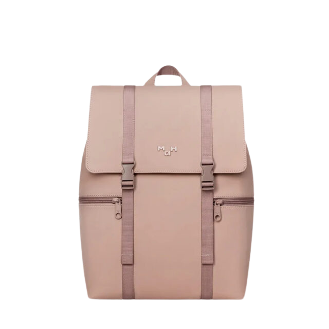 Classic Solid Color Laptop Backpack PU Frosted High-end School Bag Large Capacity Travel Backpack