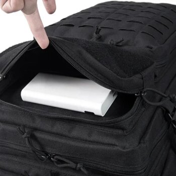 25L/45L Tactical Backpack for Men and Women Pack Bag Small School Backpack Hiking with Bottle Holder 9 25L/45L Tactical Backpack for Men and Women Pack Bag Small School Backpack Hiking with Bottle Holder