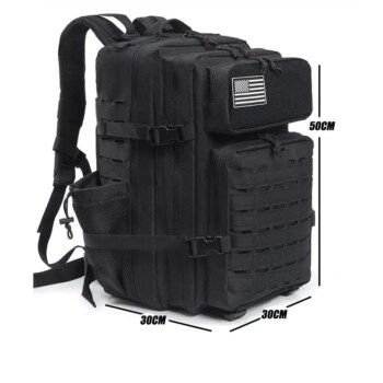 25L/45L Tactical Backpack for Men and Women Pack Bag Small School Backpack Hiking with Bottle Holder 2 25L/45L Tactical Backpack for Men and Women Pack Bag Small School Backpack Hiking with Bottle Holder